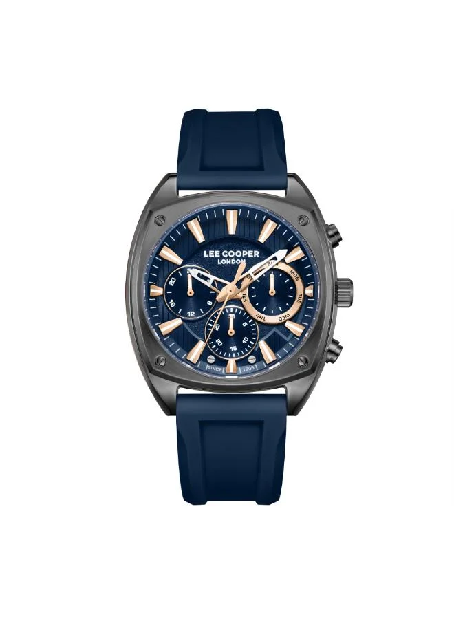 لي كوبر Men's Silicone Multi Function Watch LC08237.099 - 43x50,5 mm
