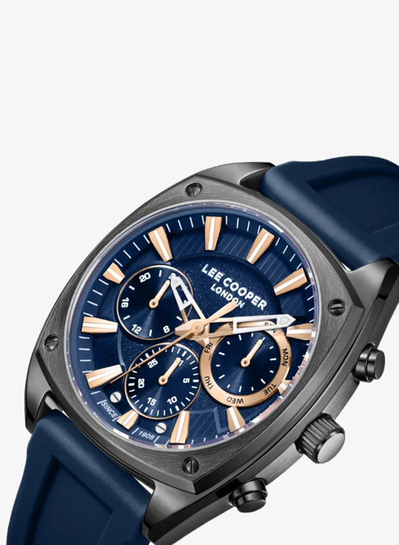 Lee Cooper  Men's Silicone Multi Function Watch LC08237.099 - 43x50,5 mm for Men | Best Price UAE
