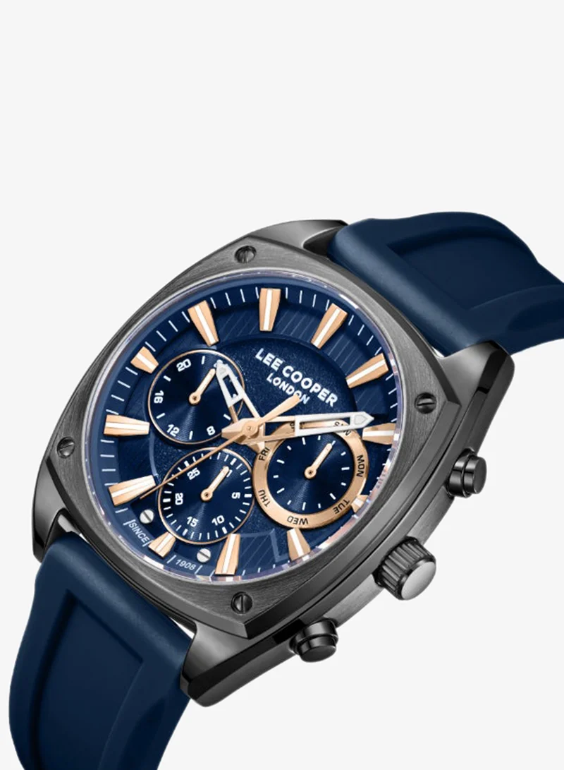 Lee Cooper  Men's Silicone Multi Function Watch LC08237.099 - 43x50,5 mm for Men | Best Price UAE