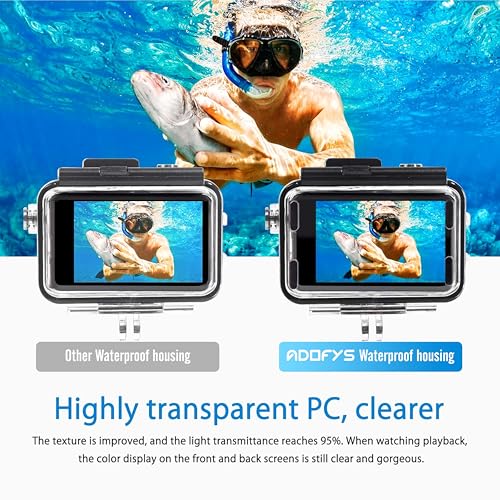 ADOFYS Waterproof Housing Diving Case Compatible for DJI Osmo Action 5 Pro/4/3 Camera Accessories - Image 5