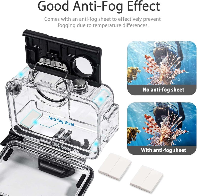ADOFYS Waterproof Housing Diving Case Compatible for DJI Osmo Action 5 Pro/4/3 Camera Accessories - Image 2