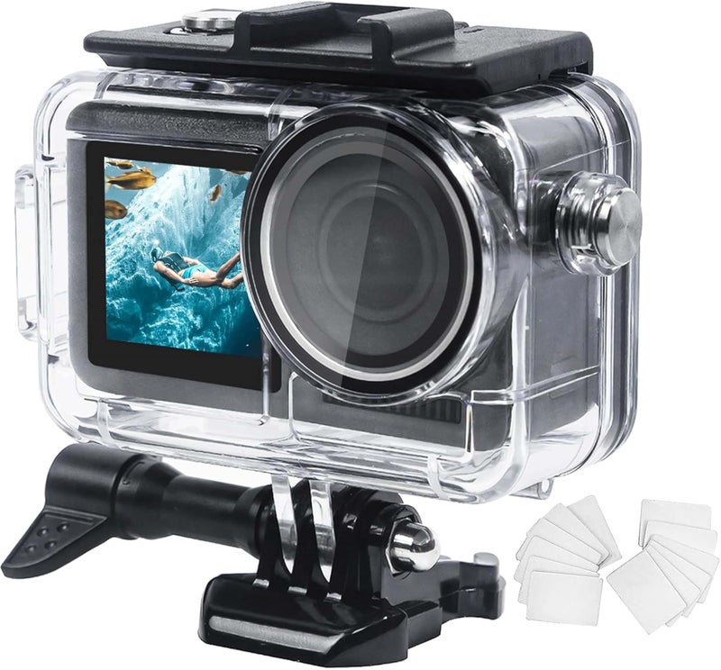 ADOFYS Waterproof Housing Diving Case Compatible for DJI Osmo Action 5 Pro/4/3 Camera Accessories - Image 1