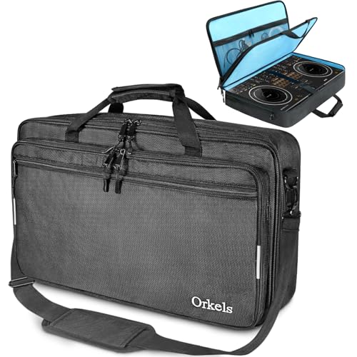 ORKELS DJ Controller Bag Case Compatible with DDJREV1DDJSR2DDJSROMNISDUOMixtrack Platinum FX DJ Controller M236Wx154Dx47H - Image 1