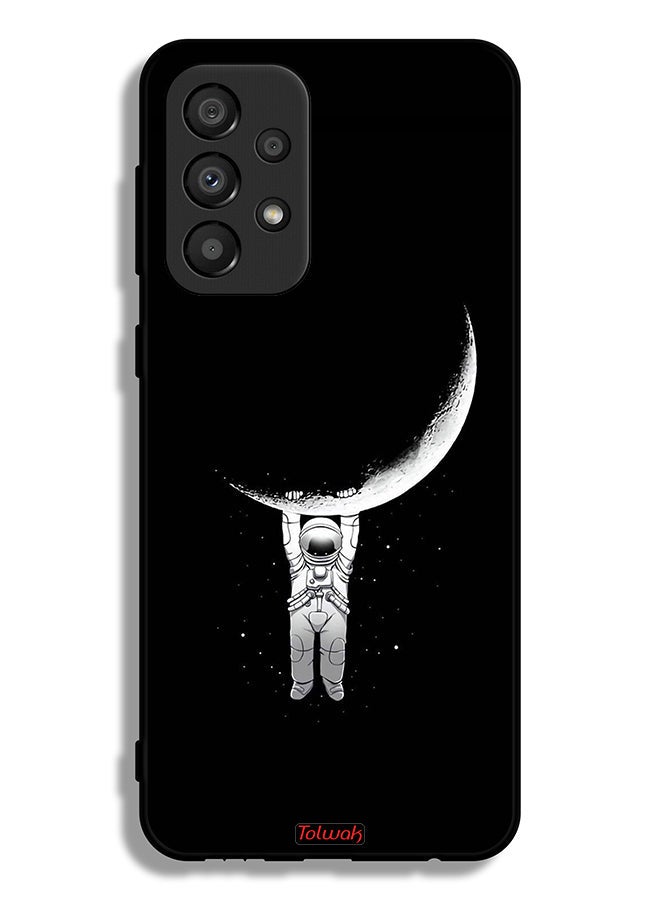 Tolwak Samsung Galaxy A33 5G Protective Case Cover Hanging From Moon - Image 1