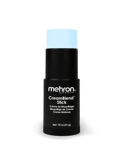 mehron Mehron Makeup CreamBlend Stick | Face Paint, Body Paint, & Foundation Cream Makeup | Perfect for Halloween .75 oz (21 g) (Pastel Blue) 