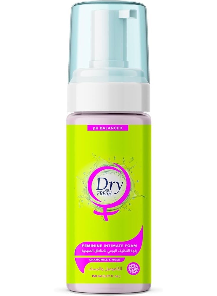 DRY ACTI FRESH FEMININE INTIMATE FOAM 150ML