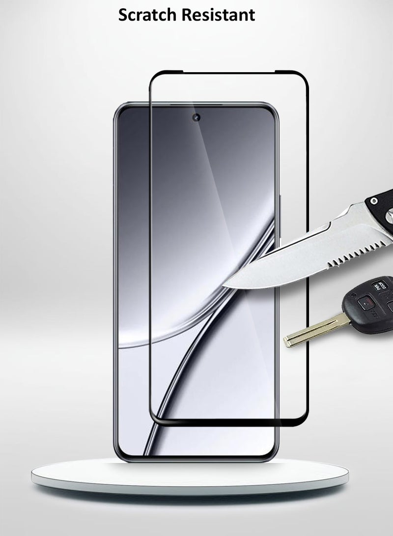 Techie Full Cover 10H Hardness HD Tempered Glass Screen Protector for Realme GT5 5G 2023 - Anti-Scratch, Anti-Fingerprint, and Bubbles Free Technology - Image 5