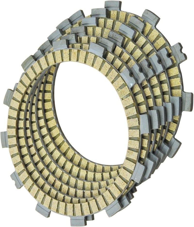 QASULER 6Pc Motorcycle Friction Clutch Plates - Image 3