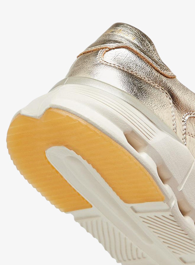 Paprika Panelled Sneakers With Lace-Up Closure - Image 5
