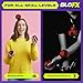 GloFX طقم كرات جوجلينغ GloFX مكون من 3 كرات للمبتدئين إلى المحترفين تصميم بدون ارتداد مجموعة كرات جوجلينغ متينة بوزن مناسب بناء من طبقتين باللون الأحمر والأسود - Image 4