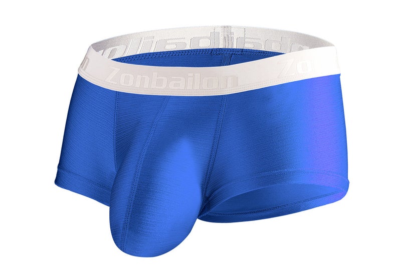 Zonbailon Men's Short-Sleeved Comfortable Breathable Fashionable Underwear M-3XL - Image 1