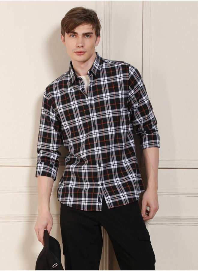Dennis Lingo Regular Fit Check Cotton Shirt – Stylish and Classic  - Image 2