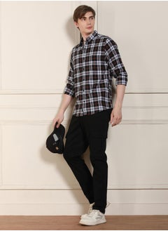 Dennis Lingo Regular Fit Check Cotton Shirt – Stylish and Classic  - Image 5