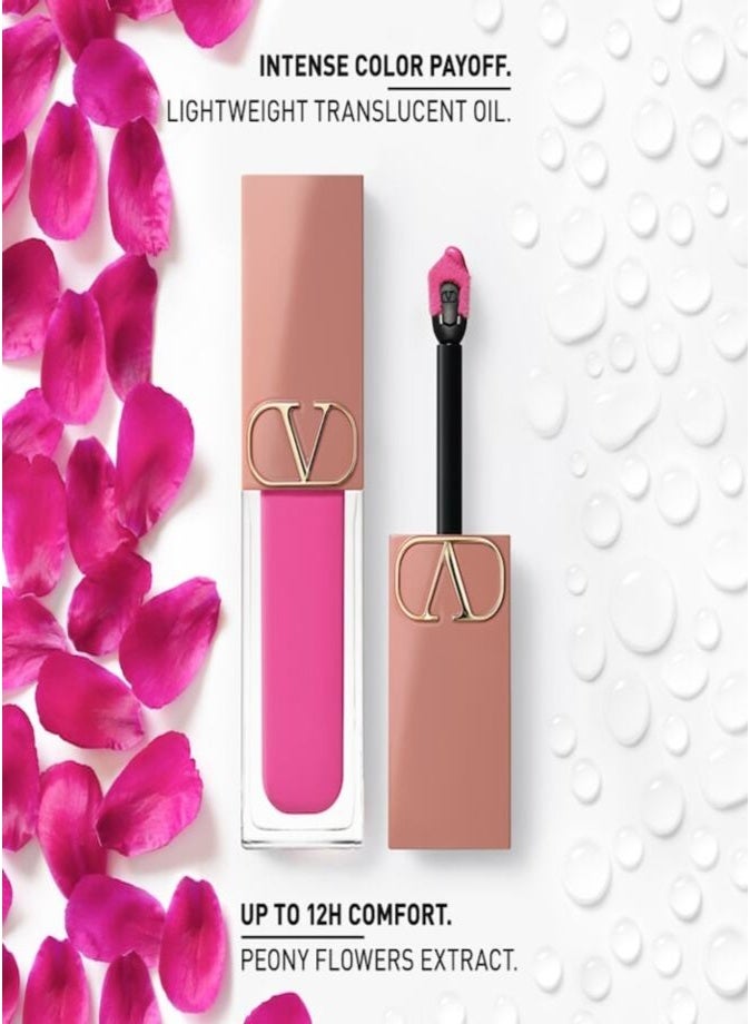 Valentino Liquirosso 2-in-1 Soft Matte Liquid Lipstick & Blush 6.5ml – 109R : Catch me if you can Long-Lasting Velvet Lip & Cheek Color - Image 3