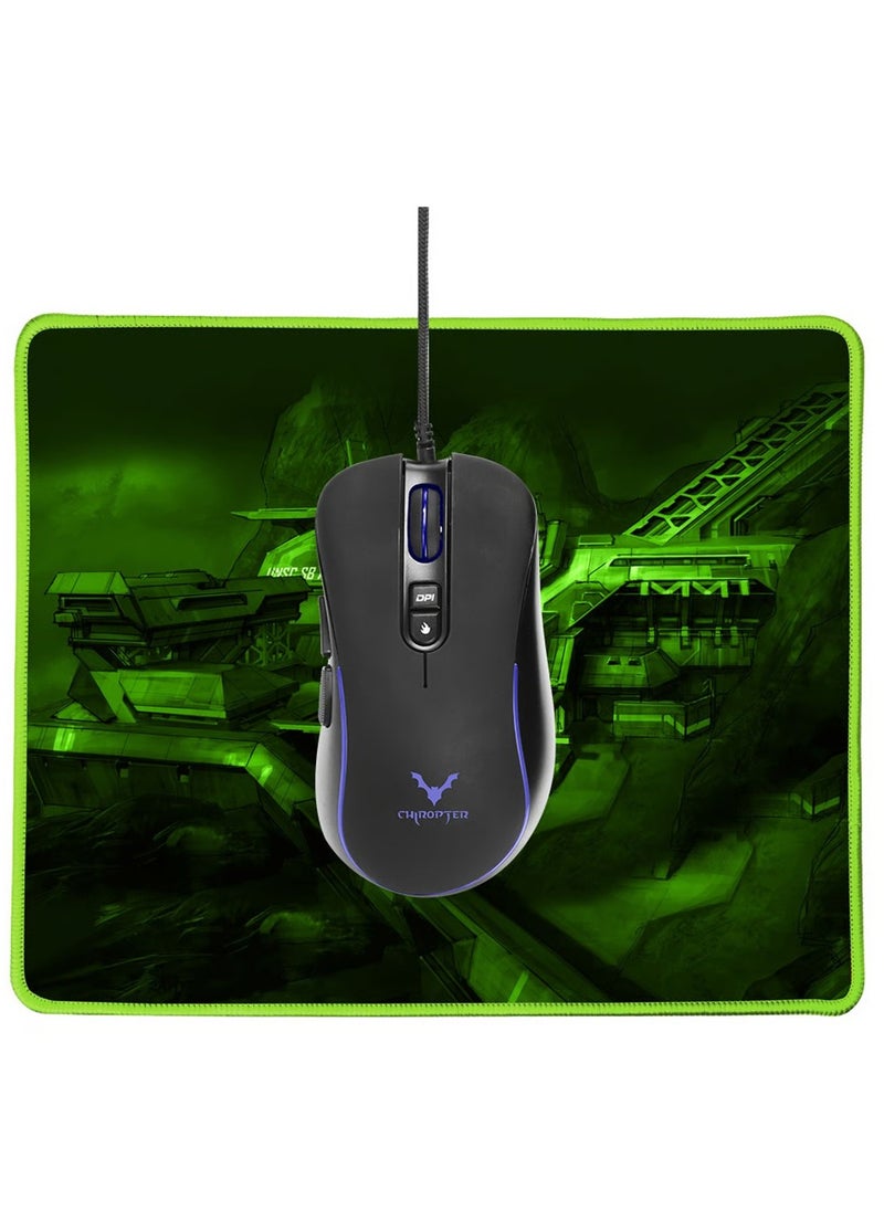 XTRIKE ME X65 Gaming Combo Mouse and Mouse pad - Optical Sensor 3,600 DPI  - Image 1