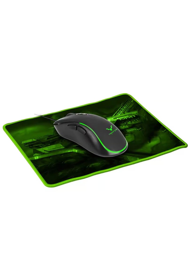 XTRIKE ME X65 Gaming Combo Mouse and Mouse pad - Optical Sensor 3,600 DPI  - Image 2