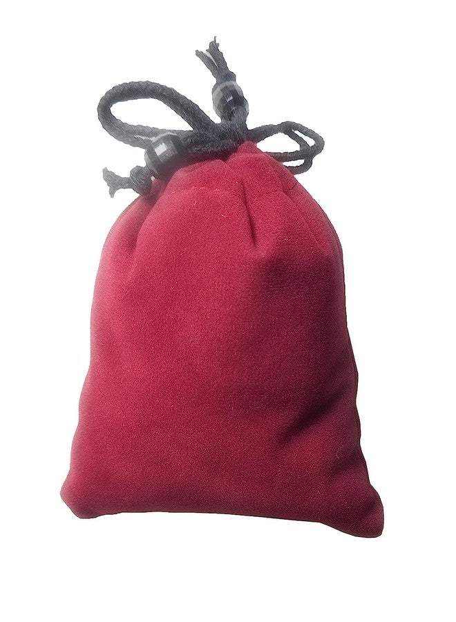 True Wings Velvet Potli Bags for Gifting| Small Drawstring Jewellery Pouch | Velvet Gift Bags for Wedding Return Gifts Women Traditional Function Décor (Maroon, pack of 50) - Image 3