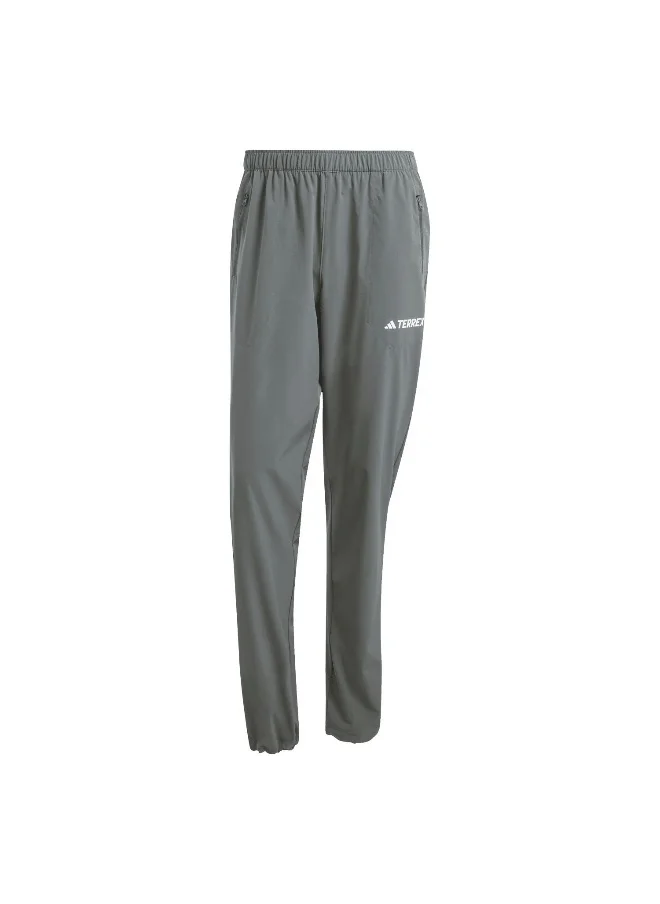 اديداس اوريجينالز Adidas Mt Ess Pants Grey Hiking Pants For Men Xs
