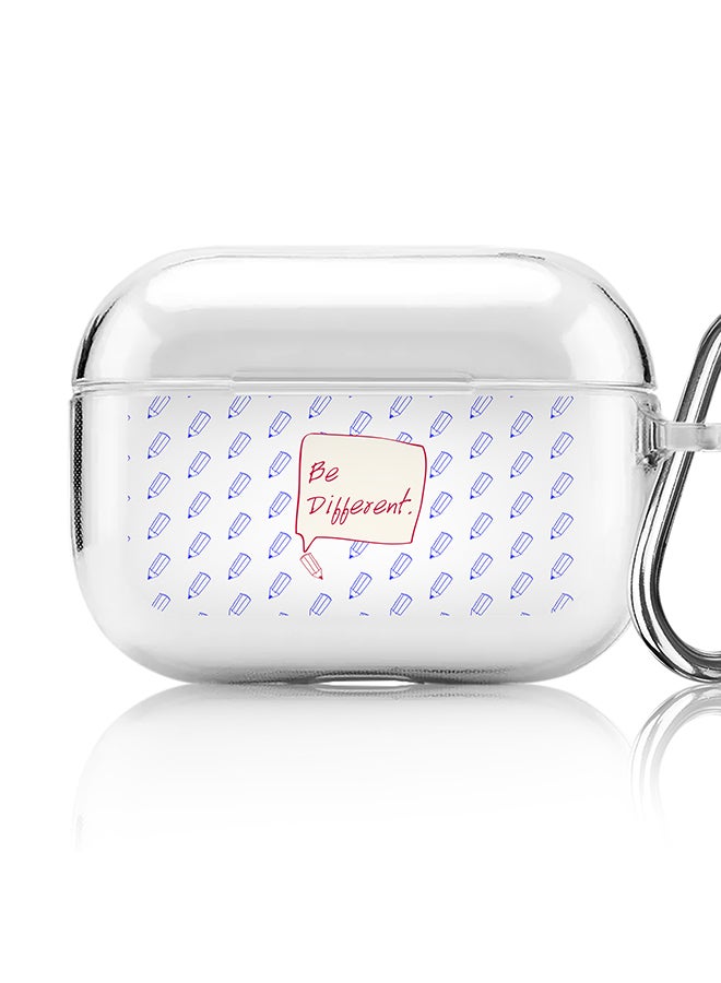 ستايلايزد كلاسيك حافظة مطبوعة شفافة لسماعات أبل Airpods 2/1 Soft TPU Gel رقيقة شفافة غطاء مرن - حرف واحد فقط مخصص حرف أولي نمط الأزهار الأبجدية - A (بني) - Image 1