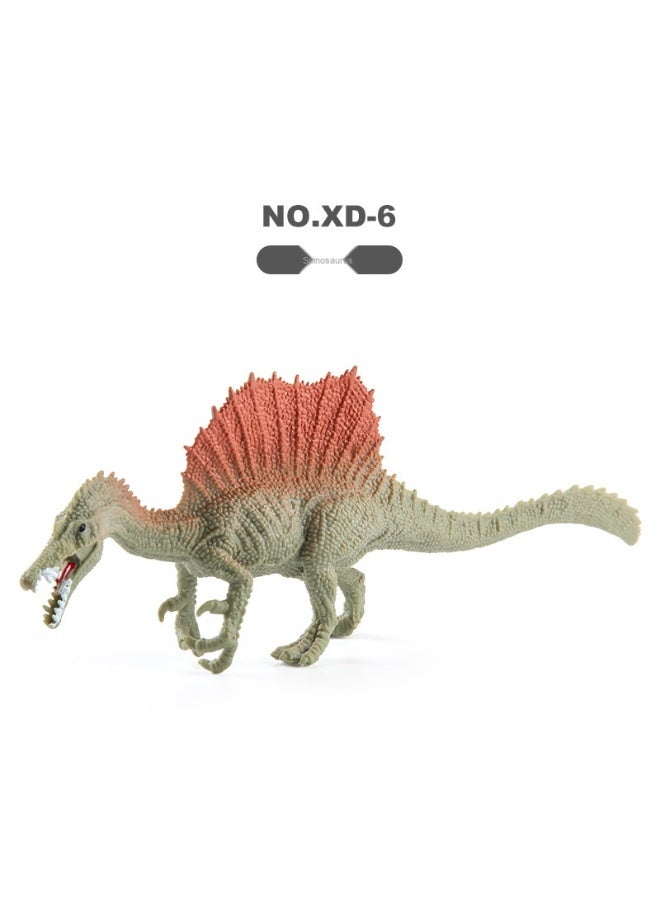 NIBEMINENT Mini Dinosaur Figurines - Realistic Solid Dinosaur Models for Kids