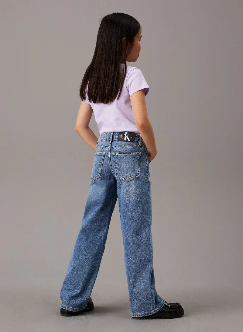 Calvin Klein Jeans 2 Pack Slim Cotton T-shirts