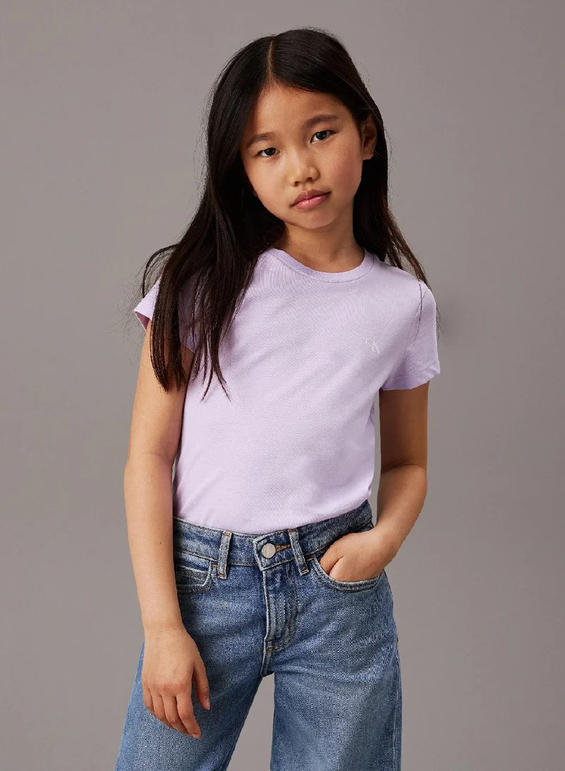 Calvin Klein Jeans 2 Pack Slim Cotton T-shirts