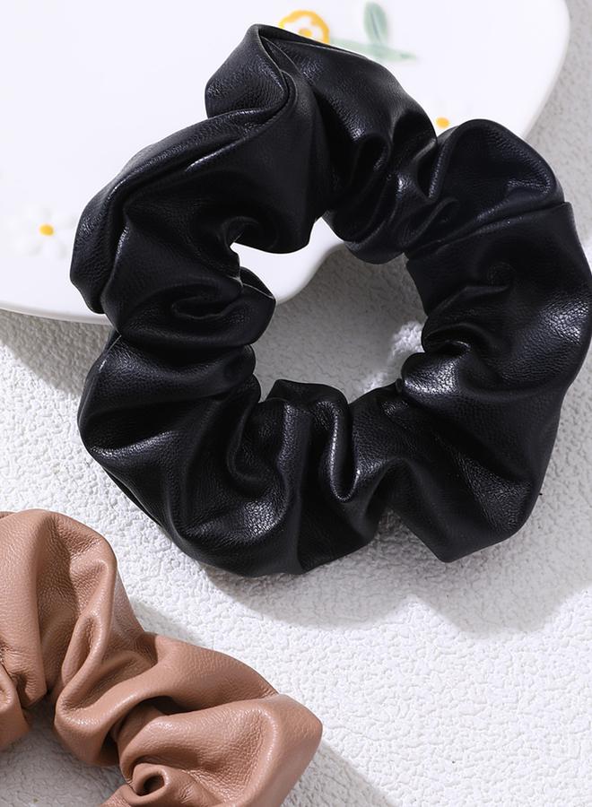 Take Two Set of 2 - Leather Hair Ties - Image 5