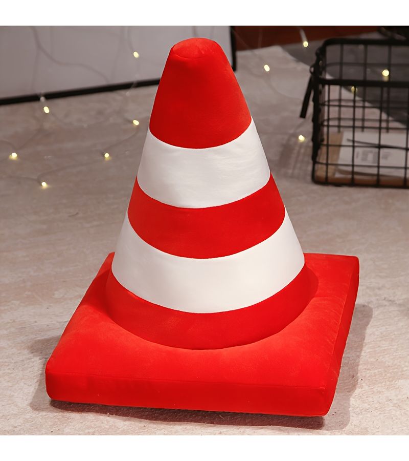 Red Triangular Pyramid Pillow 40Cm 15.7In Gift for Living Room Sofa Bedroom - Image 5