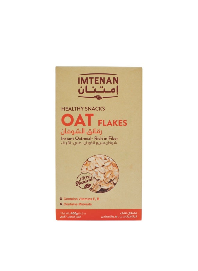 امتنان Imtenan Natural Instant Oatmeal Flakes - 400g - Image 1