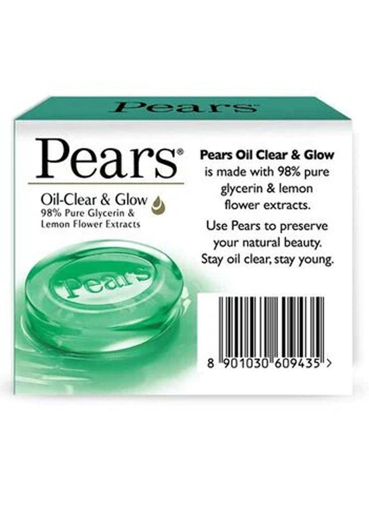 Pears - Oil Clear And Glow Soap Pack Of 3 125g - Image 1