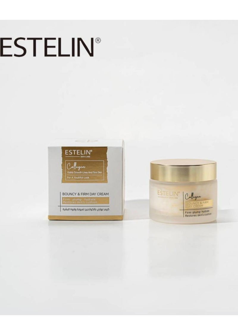 ESTELIN Collagen Bouncy And Firm Day Cream 50g