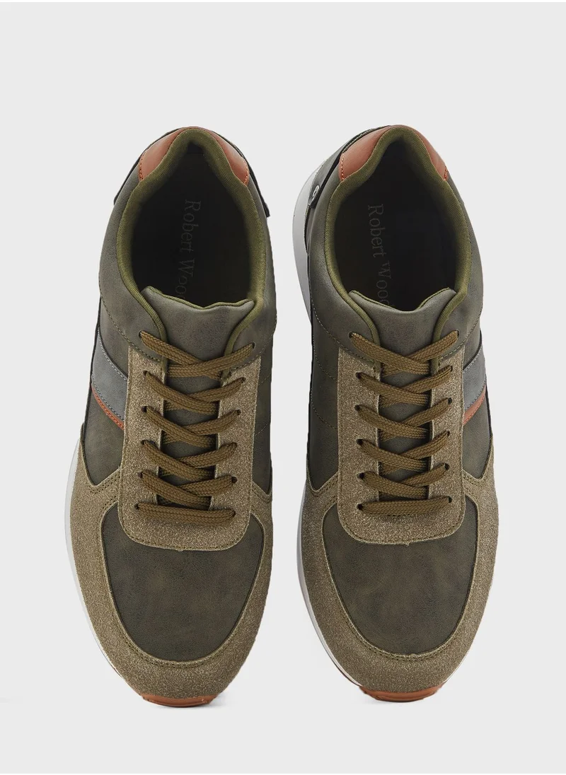 Robert Wood Casual Sneakers