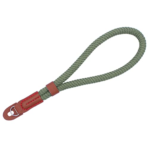 VKO Camera Wrist Strap,Hand Strap lanyard for DSLR SLR Mirrorless Camera Rope Adjustable Safety Strap(Green) - Image 1