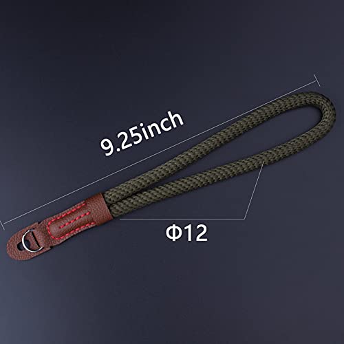 VKO Camera Wrist Strap,Hand Strap lanyard for DSLR SLR Mirrorless Camera Rope Adjustable Safety Strap(Green) - Image 3