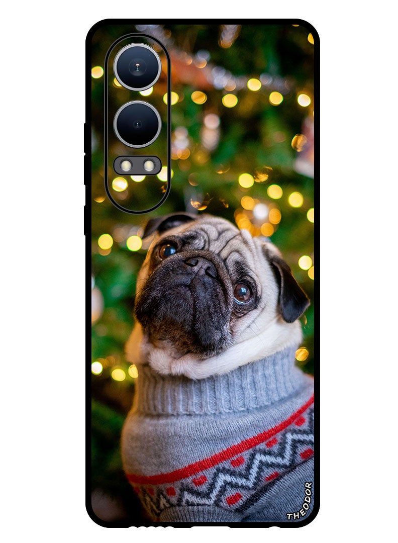 Theodor Protective Case Anti Scratch Shock Proof Bumper Cover For OnePlus Nord CE4 Lite pug_dog_cute - Image 1