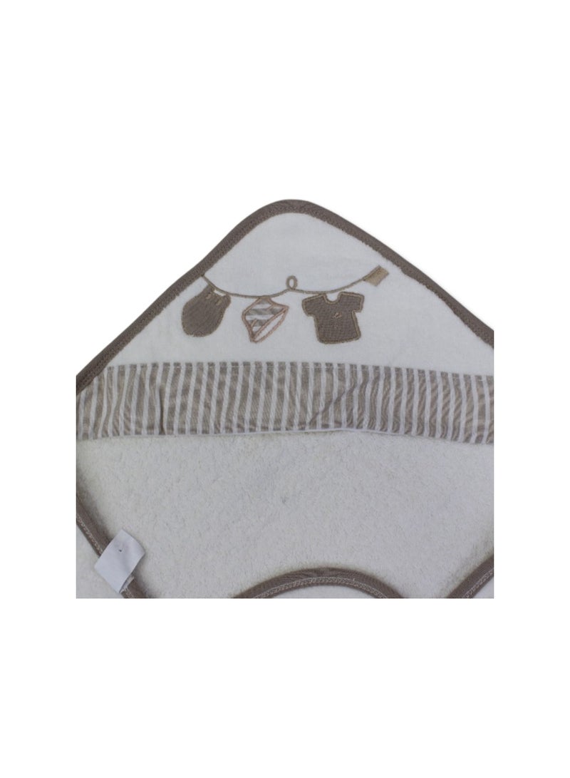 Cotton Baby Hooded Towel - Image 3