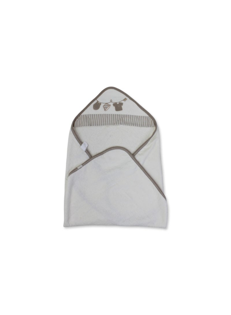 Cotton Baby Hooded Towel - Image 1