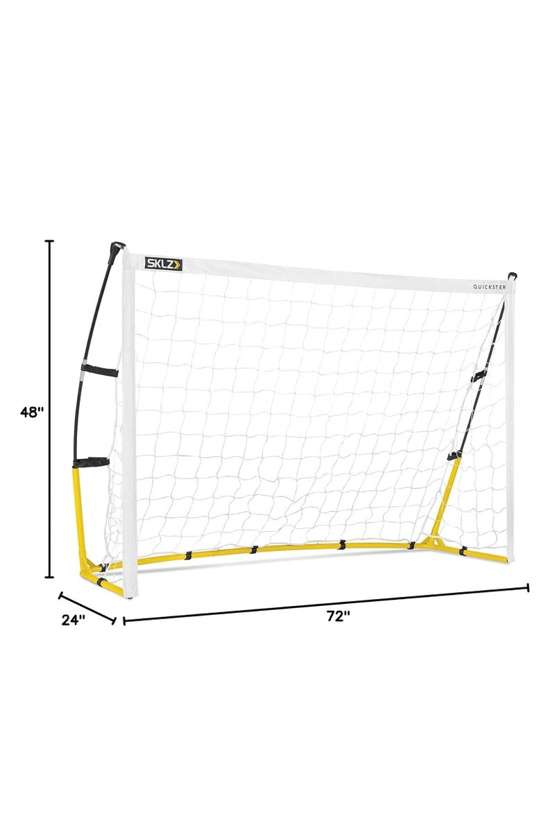SKLZ Quickster Soccer Goal – 6′ × 4′ Ultra-Portable Pop-Up Goal - Image 2