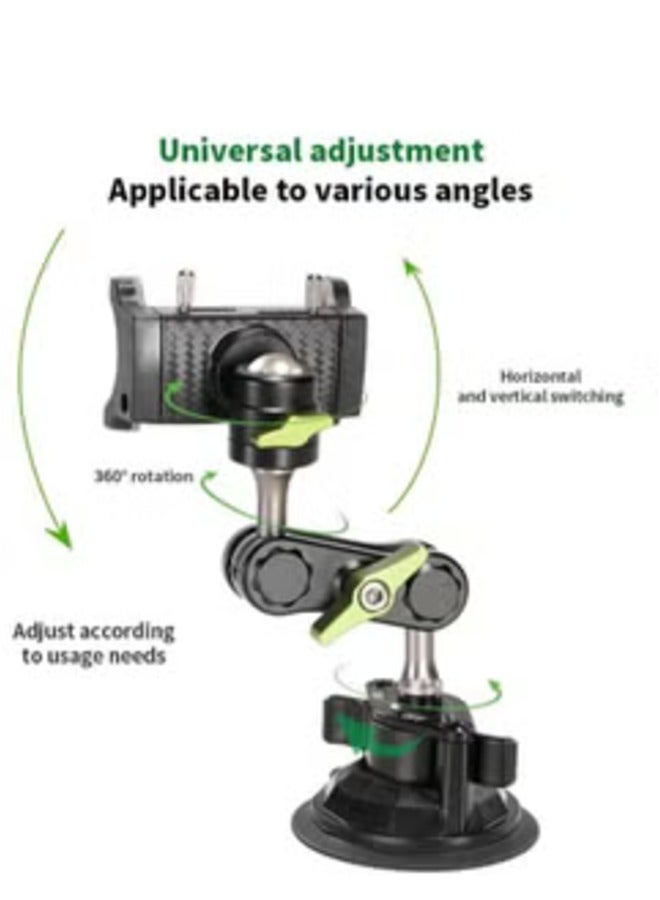 ELTRAZONE 360° Rotating Universal Ball Head Car Phone Mount - Image 1