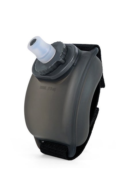 Running Wrist Water Bottle,200ml Portable Handheld Collapsible Soft Flask for Running Cycling Travel(200ml,7oz)