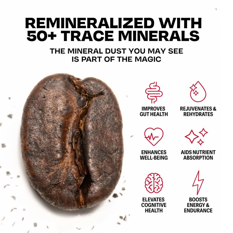 Danger Coffee by Dave Asprey, Remineralized, Mold Free & Lab Tested Whole Bean Coffee, Dark Roast, 10.9 Ounce - Image 4