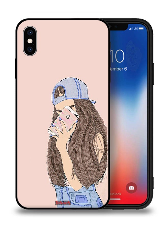 Tolwak Apple iPhone XS Protective Case Making Selfies - Image 1