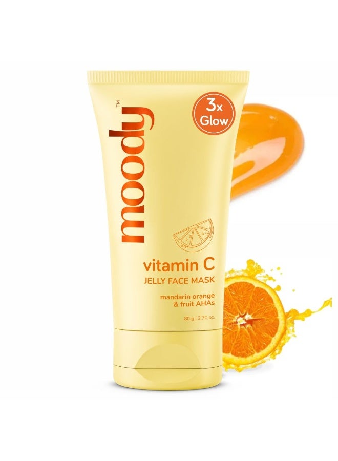  مودي قناع مودي المقشر للوجه بتركيبة ١٠٪ من حمض ألفا هيدروكسي (AHA) مع فيتامين سي وحمض الهيالورونيك والنياسيناميد | يزيل الاسمرار ويزيل التصبغات وينظف المسام ويتحكم في إفراز الزيوت الزائدة، مناسب لجميع أنواع البشرة - ١٠٠ مل - Image 1