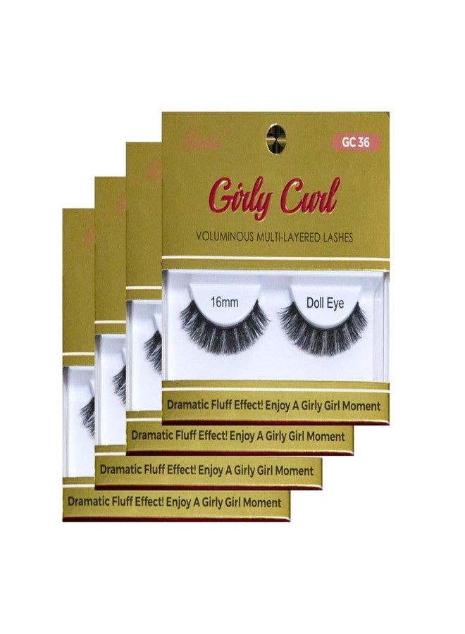 Miss Lashes [4paris] Miss Lashes Girly Curl Voluminous Multi-Layere, 16mm Doll Eye, GC36 - Image 1