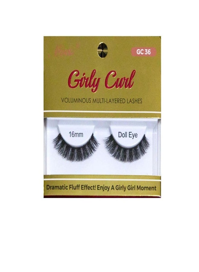 Miss Lashes [4paris] Miss Lashes Girly Curl Voluminous Multi-Layere, 16mm Doll Eye, GC36 - Image 2
