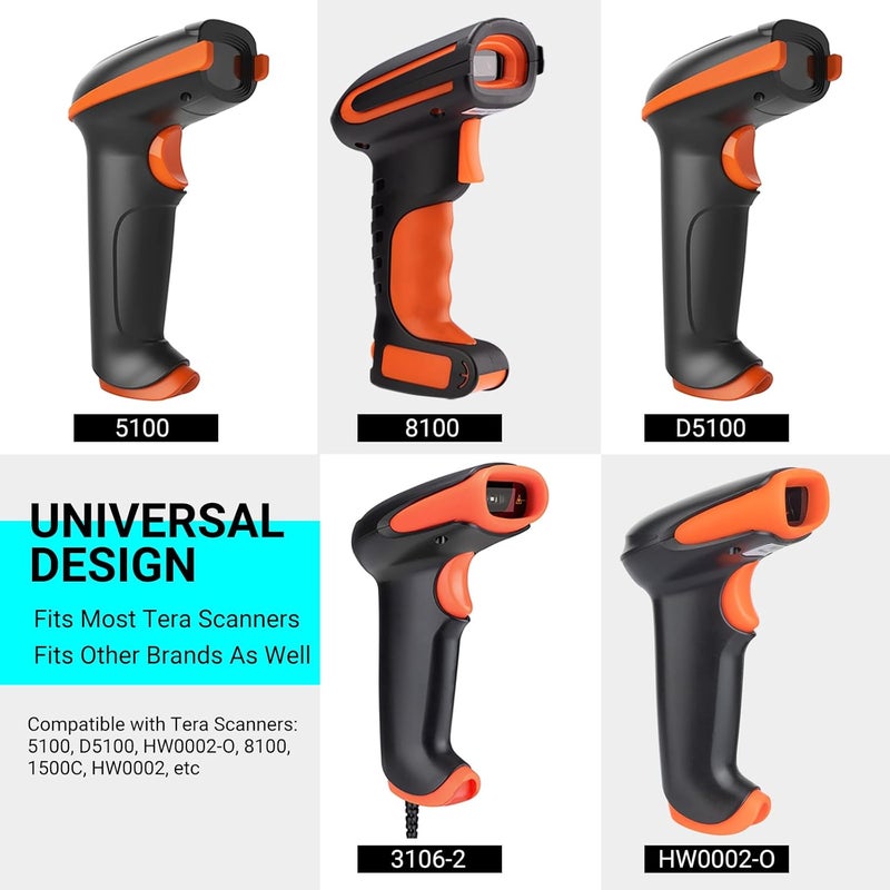 Tera Universal Barcode Scanner Stand: Wall Mountable with Compartment, Bar-Code Reader Cradle Holder Base Height Adjustable Head for Supermarket Retail Store School Library Logistic Warehouse 1 pc - Image 5