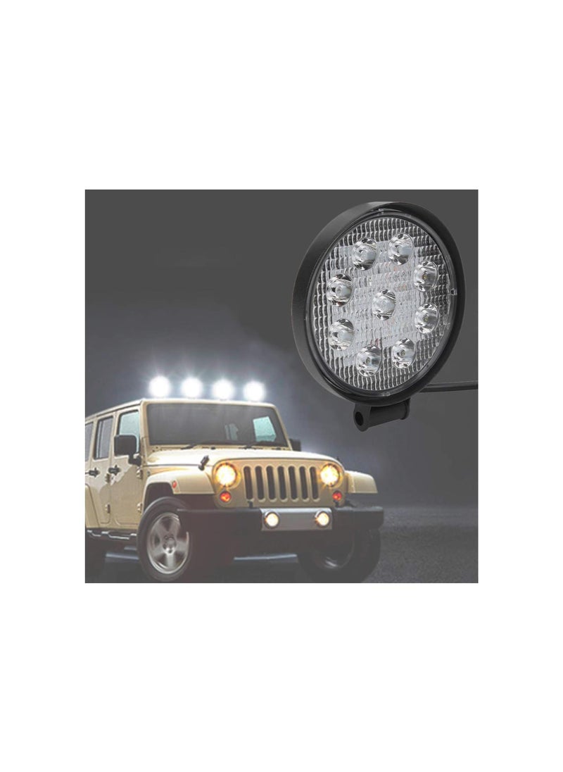 Generic - LED Light Pods, Universal 27W Round Car 9LED Working Lamp for Illumination IP67 Waterproof - Image 1