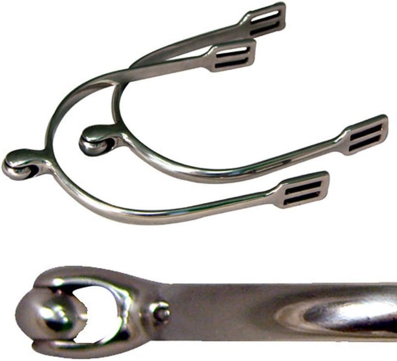 Women's Prince of Wales Spurs with Roller Ball