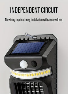 Arabest LED Solar Sensor Mosquito Killer Mosquito Zapper Outdoor Anti-Mosquito Function Human Body Intelligent Sensor Garden Wall Lamp Waterproof Fly Trap Leds Solar Powered Bug Zapper Wall Lamp  - Image 5