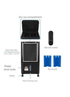 Rapido Rapido Everest Air Cooler 20L 40W Remote Control 4 Ice Packs 3 Speed Indoor Outdoor 3000D  - Image 2